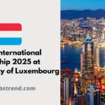 Dupaix International Scholarship 2025 at University of Luxembourg